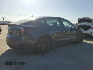 2025 Tesla Model 3 Long Range with VIN 5YJ3E1EA6SF895973, listed as a Copart auction lot 50271855 with Not Provided miles and Salvage Title. Bid and sale history available at DreamBid. Image 3.
