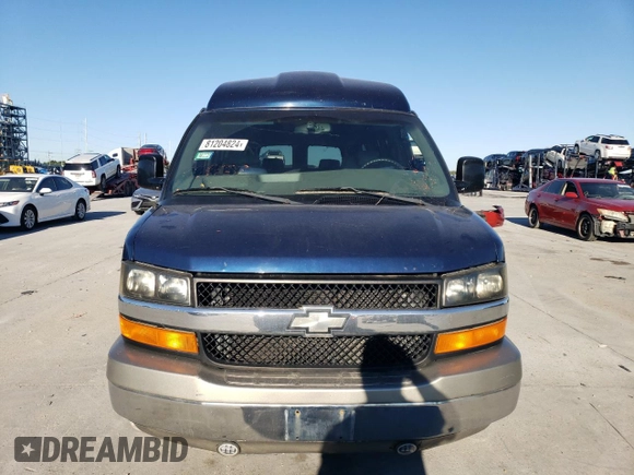 2003 Chevrolet Express Cargo YF7 Upfitter z VIN 1GBFG15T931206029, wystawiony jako Copart lot #81204824 z przebiegiem 102 834 mil mil oraz Szkoda całkowita • Salvage title. Historia ofert i sprzedaży dostępna na DreamBid. Obrazek 5.