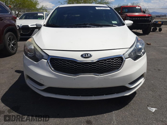 2016 Kia Forte LX with VIN KNAFK4A67G5485536, listed as a Copart auction lot 55252405 with 160,518 mi miles and Clean Title. Bid and sale history available at carsss.com. Image 5.