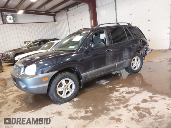 2004 Hyundai Santa Fe GLS with VIN KM8SC73D84U833286, listed as a IAAI auction lot 41644780 with 160,313 mi miles. Bid and sale history available at carsss.com. Image 17.