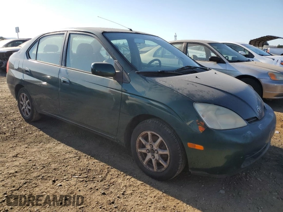 2002 Toyota Prius with VIN JT2BK12U920053834, listed as a Copart auction lot 72598834 with 310,920 mi miles and Clean Title. Bid and sale history available at carsss.com. Image 4.