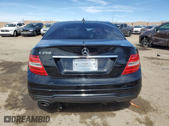 2014 Mercedes-Benz C-Class C 250 Sport with VIN WDDGF4HB9ER313888, listed as a Copart auction lot 48814895 with 159,815 mi miles and Salvage Title. Bid and sale history available at carsss.com. Image 6.