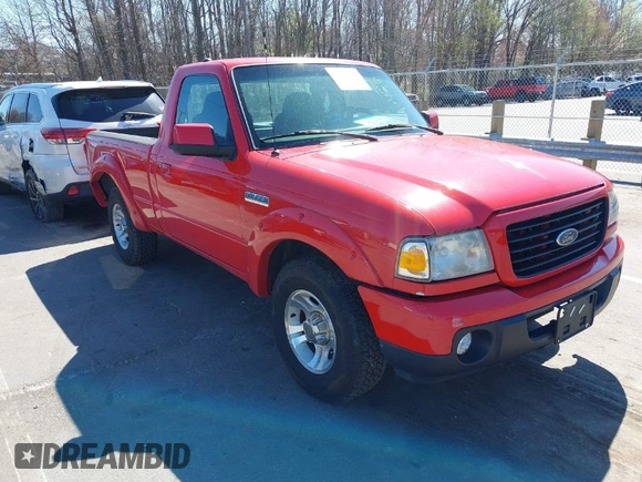 2009 Ford Ranger XL with VIN 1FTYR10D89PA22320, listed as a IAAI auction lot 41779927 with 116,975 mi miles. Bid and sale history available at carsss.com. Image 1.