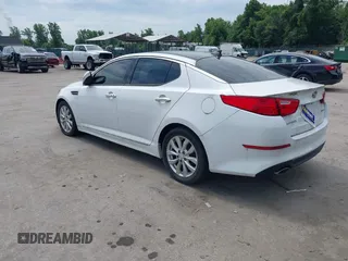 2015 Kia Optima EX with VIN 5XXGN4A77FG452747, listed as a IAAI auction lot 42772766 with 97,243 mi miles and . Bid and sale history available at DreamBid. Image 3.