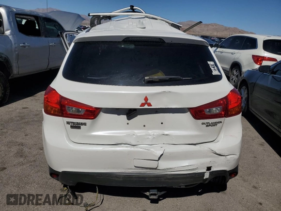 2017 Mitsubishi Outlander Sport ES 2.0 with VIN JA4AP3AUXHZ070304, listed as a Copart auction lot 49866595 with 0 mi miles and Salvage Title. Bid and sale history available at carsss.com. Image 6.