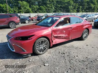 2024 Lexus ES 350 with VIN 58ADZ1B17RU173334, listed as a Copart auction lot 60486675 with 11,921 mi miles and Salvage title. Bid and sale history available at DreamBid. Image 1.