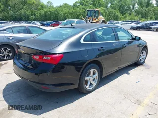 2017 Chevrolet Malibu LS with VIN 1G1ZB5ST7HF209534, listed as a IAAI auction lot 42227672 with 158,707 mi miles and . Bid and sale history available at DreamBid. Image 4.