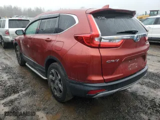 2018 Honda CR-V EX with VIN 2HKRW2H56JH636282, listed as a Copart auction lot 84931754 with 64,725 mi miles and Salvage Title. Bid and sale history available at carsss.com. Image 2.