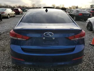 2017 Hyundai Elantra SE with VIN 5NPD84LF0HH107937, listed as a Copart auction lot 50074435 with 79,018 mi miles and Salvage Title. Bid and sale history available at carsss.com. Image 6.