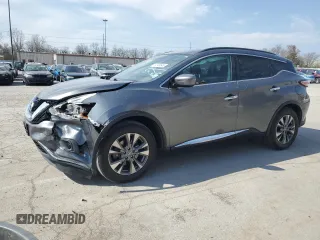 2017 Nissan Murano SV z VIN 5N1AZ2MH5HN165008, wystawiony jako Copart lot #53845045 z przebiegiem 98 294 mil mil oraz Szkoda całkowita • Salvage title. Historia ofert i sprzedaży dostępna na DreamBid. Obrazek 1.