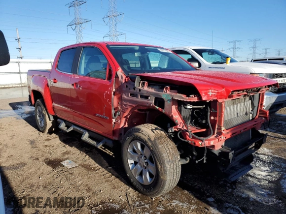 2018 GMC Canyon 2WD SLE with VIN 1GTG5CEN5J1328449, listed as a Copart auction lot 46572945 with 115,560 mi miles and Salvage Title. Bid and sale history available at carsss.com. Image 4.