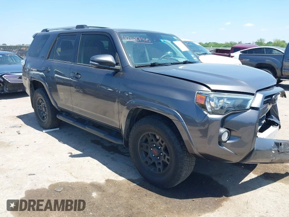 2020 Toyota 4Runner SR5 with VIN JTEZU5JR4L5226079, listed as a IAAI auction lot 42087965 with 48,219 mi miles and . Bid and sale history available at DreamBid. Image 1.