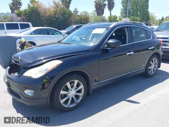 2012 Infiniti EX Journey with VIN JN1AJ0HR5CM451851, listed as a IAAI auction lot 42201934 with 71,931 mi miles. Bid and sale history available at carsss.com. Image 2.