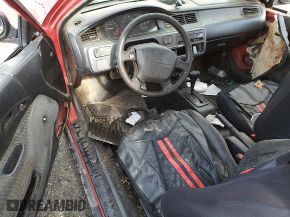 1994 Honda Civic z VIN 2HGEH2467RH510025, wystawiony jako Copart lot #80695724 z przebiegiem 231 277 mil mil oraz Szkoda całkowita • Salvage title. Historia ofert i sprzedaży dostępna na DreamBid. Obrazek 8.
