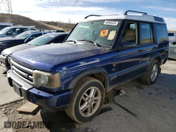 2003 Land Rover Discovery with VIN SALTY16493A771098, listed as a Copart auction lot 85251484 with 140,953 mi miles and Non Repairable. Bid and sale history available at DreamBid. Image 1.