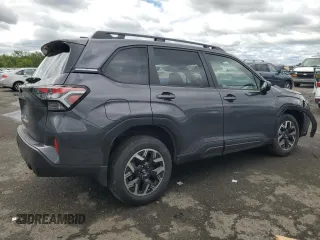 2025 Subaru Forester Premium with VIN JF2SLDDCXSH501267, listed as a Copart auction lot 57899865 with 4,147 mi miles and Salvage title. Bid and sale history available at DreamBid. Image 3.
