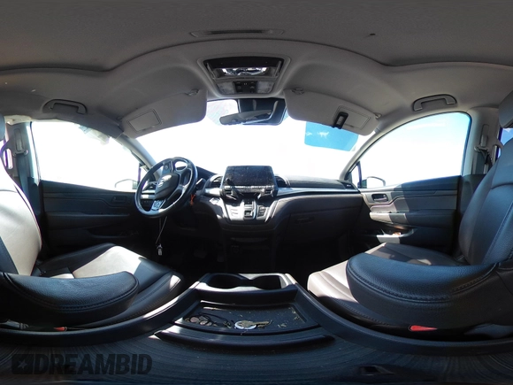 2019 Honda Odyssey EX-L with VIN 5FNRL6H74KB011915, listed as a IAAI auction lot 41898504 with 80,466 mi miles. Bid and sale history available at carsss.com. Image 18.