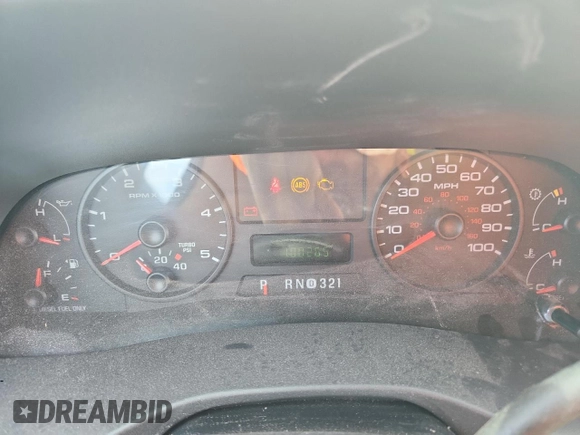 2005 Ford F-350 XL с VIN 1FTWW31P75EB69657, выставлен на аукционе Copart как лот 59414615 с пробегом 100 265 миль миль и Списание • Salvage title. История ставок и продаж доступна на DreamBid. Изображение 9.