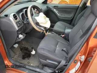 2005 Pontiac Vibe with VIN 5Y2SL63875Z409443, listed as a Copart auction lot 54958525 with 187,005 mi miles and Salvage title. Bid and sale history available at DreamBid. Image 7.