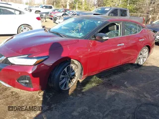 2020 Nissan Maxima Platinum with VIN 1N4AA6FV1LC377694, listed as a IAAI auction lot 40997776 with 14,321 mi miles and . Bid and sale history available at DreamBid. Image 17.