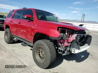 2018 Toyota 4Runner SR5 with VIN JTEBU5JR6J5531422, listed as a Copart auction lot 53026915 with 74,342 mi miles and Salvage Title. Bid and sale history available at carsss.com. Image 12.
