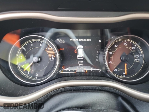 2016 Jeep Cherokee Limited with VIN 1C4PJMDS8GW310306, listed as a Copart auction lot 60464415 with 152,826 mi miles and Salvage title. Bid and sale history available at DreamBid. Image 9.