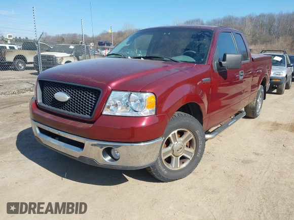 2006 Ford F-150 XL with VIN 1FTPX12V16NB06784, listed as a IAAI auction lot 41749394 with 135,838 mi miles. Bid and sale history available at carsss.com. Image 2.
