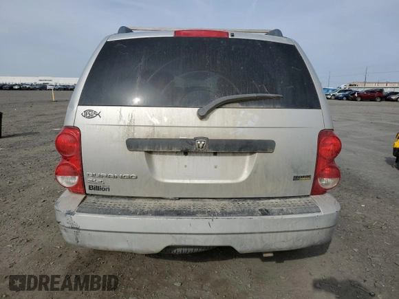 2007 Dodge Durango SLT with VIN 1D8HB48P47F585969, listed as a Copart auction lot 52752775 with 225,994 mi miles and Salvage title. Bid and sale history available at DreamBid. Image 6.