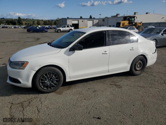 2014 Volkswagen Jetta Sedan S with VIN 3VW2K7AJ0EM430356, listed as a Copart auction lot 51713245 with 117,779 mi miles and Salvage Title. Bid and sale history available at carsss.com. Image 1.