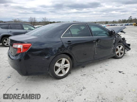 2013 Toyota Camry L with VIN 4T1BF1FK3DU283929, listed as a Copart auction lot 50601705 with 204,832 mi miles and Salvage Title. Bid and sale history available at carsss.com. Image 3.