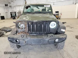 2021 Jeep Wrangler Willys z VIN 1C4GJXAG9MW766912, wystawiony jako Copart lot #52602135 z przebiegiem 35 850 mil mil oraz Szkoda całkowita • Salvage title. Historia ofert i sprzedaży dostępna na DreamBid. Obrazek 5.
