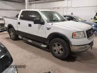 2004 Ford F-150 XLT with VIN 1FTPW14564KD68234, listed as a IAAI auction lot 41838366 with 187,953 mi miles. Bid and sale history available at carsss.com. Image 1.
