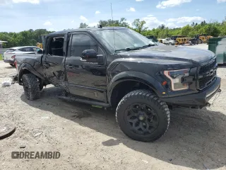2020 Ford F-150 Raptor with VIN 1FTFW1RG0LFB10014, listed as a Copart auction lot 51578245 with 57,303 mi miles and Non Repairable. Bid and sale history available at carsss.com. Image 4.