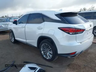 2022 Lexus RX with VIN 2T2JZMAA8NC239507, listed as a IAAI auction lot 41846081 with 17,438 mi miles. Bid and sale history available at carsss.com. Image 3.
