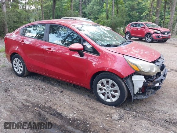 2013 Kia Rio EX with VIN KNADN4A38D6216262, listed as a IAAI auction lot 42621711 with 130,198 mi miles and . Bid and sale history available at DreamBid. Image 1.