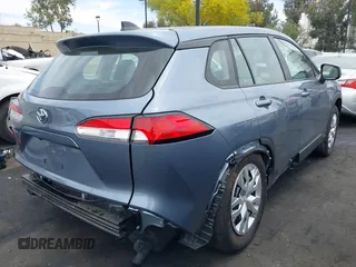 2024 Toyota Corolla Cross L with VIN 7MUAAAAG4RV106731, listed as a IAAI auction lot 42373872 with 13,065 mi miles and . Bid and sale history available at DreamBid. Image 4.