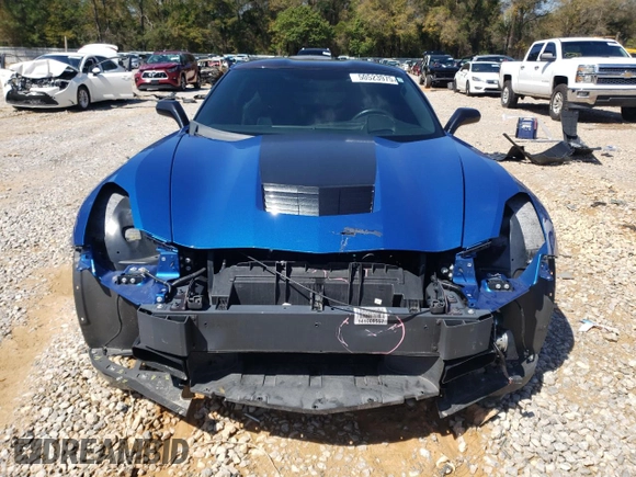 2014 Chevrolet Corvette Z51 3LT with VIN 1G1YM2D77E5105731, listed as a Copart auction lot 50523975 with 56,229 mi miles and Clean title. Bid and sale history available at DreamBid. Image 5.