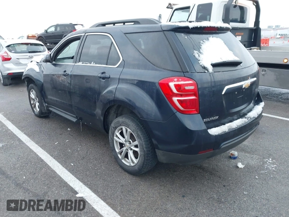 2017 Chevrolet Equinox LT with VIN 2GNALCEK8H1585733, listed as a IAAI auction lot 40908872 with 112,544 mi miles. Bid and sale history available at carsss.com. Image 3.