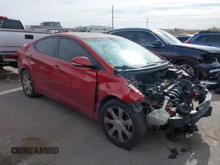 2013 Hyundai Elantra GLS z VIN KMHDH4AE5DU865858, wystawiony jako IAAI lot #41204904 z przebiegiem 79 821 mil mil oraz . Historia ofert i sprzedaży dostępna na DreamBid. Obrazek 1.