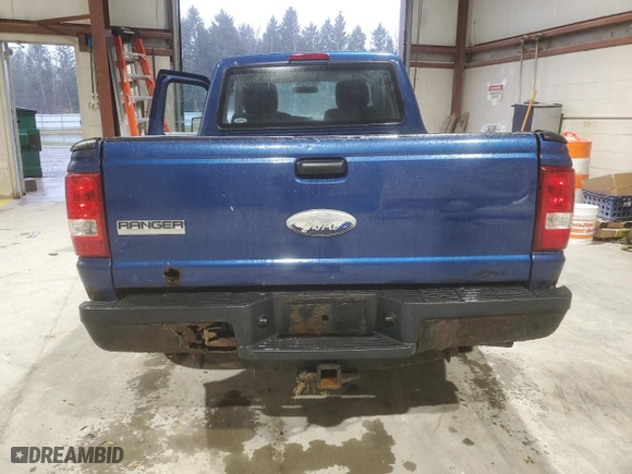 2010 Ford Ranger XL with VIN 1FTKR1EE6APA00733, listed as a Copart auction lot 80281454 with 0 mi miles and Salvage Title. Bid and sale history available at carsss.com. Image 6.