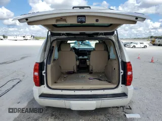 2012 Chevrolet Tahoe LTZ with VIN 1GNSCCE08CR214560, listed as a Copart auction lot 44723175 with 137,489 mi miles and Salvage title. Bid and sale history available at DreamBid. Image 6.