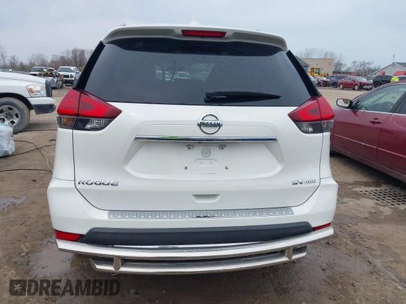 2017 Nissan Rogue SV with VIN 5N1AT2MV9HC794645, listed as a IAAI auction lot 42005802 with 66,707 mi miles. Bid and sale history available at carsss.com. Image 16.