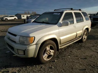 2001 Infiniti QX4 Luxury z VIN JNRDR07Y41W103231, wystawiony jako Copart lot #41711505 z przebiegiem 248 593 mil mil oraz Tytuł czysty. Historia ofert i sprzedaży dostępna na DreamBid. Obrazek 1.