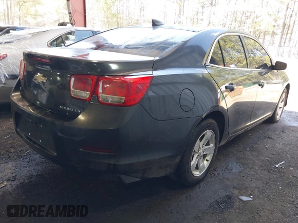 2016 Chevrolet Malibu Limited LS with VIN 1G11A5SA0GU155857, listed as a IAAI auction lot 41878051 with 999,999 mi miles. Bid and sale history available at carsss.com. Image 4.