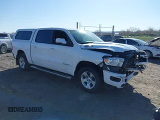 2024 Ram 1500 Big Horn with VIN 1C6SRFFT2RN119324, listed as a IAAI auction lot 42025347 with 54,131 mi miles and . Bid and sale history available at DreamBid. Image 1.