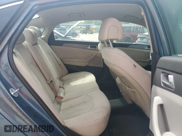2016 Hyundai Sonata SE with VIN 5NPE24AF8GH407121, listed as a Copart auction lot 55057895 with 114,906 mi miles and Salvage Title. Bid and sale history available at carsss.com. Image 10.