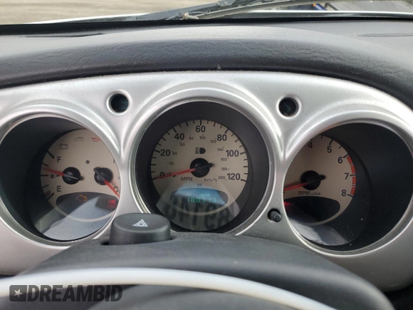 2003 Chrysler PT Cruiser with VIN 3C4FY48B93T593137, listed as a Copart auction lot 89148205 with 180,313 mi miles and Salvage title. Bid and sale history available at DreamBid. Image 9.
