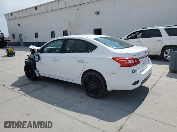 2017 Nissan Sentra S with VIN 3N1AB7AP8HY323347, listed as a Copart auction lot 65266235 with Not provided miles and Salvage title. Bid and sale history available at DreamBid. Image 2.