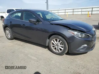 2016 Mazda 3 i Sport with VIN 3MZBM1K72GM321457, listed as a Copart auction lot 50001975 with 173,105 mi miles and Salvage Title. Bid and sale history available at DreamBid. Image 4.