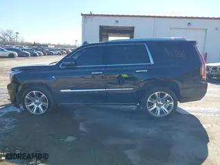 2017 Cadillac Escalade Premium Luxury with VIN 1GYS4CKJXHR133970, listed as a IAAI auction lot 41666038 with 100,269 mi miles. Bid and sale history available at carsss.com. Image 14.